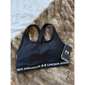 NEW Under Armour Black Racerback Sports Bra